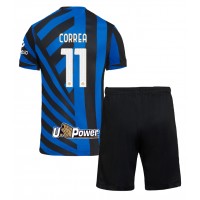 Inter Milan Joaquin Correa #11 Domaci Dres za djecu 2024-25 Kratak Rukav (+ Kratke hlače)